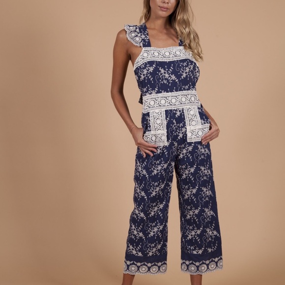 Nightcap Other - Nightcap Clothing Olive Lace Overalls